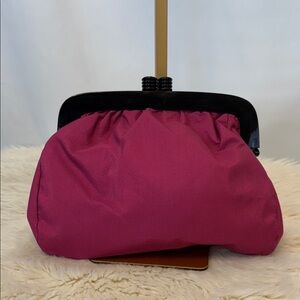 Vintage Elegant Magenta Clutch Bag